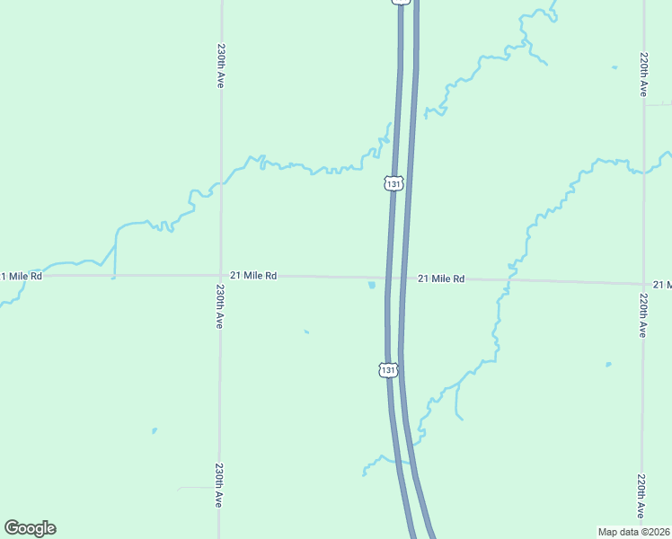 map of restaurants, bars, coffee shops, grocery stores, and more near 22759 21 Mile Road in Green Charter Township