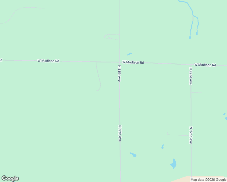 map of restaurants, bars, coffee shops, grocery stores, and more near 7065 North 88th Avenue in Hart
