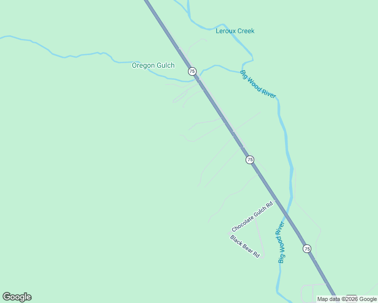 map of restaurants, bars, coffee shops, grocery stores, and more near 13574 Idaho 75 in Ketchum