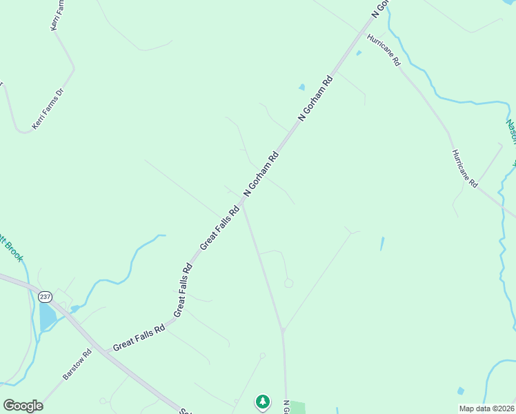 map of restaurants, bars, coffee shops, grocery stores, and more near 75 North Gorham Road in Gorham
