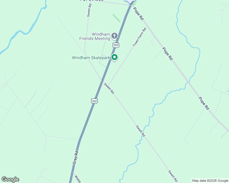 map of restaurants, bars, coffee shops, grocery stores, and more near 1 Town Farm Road in Windham