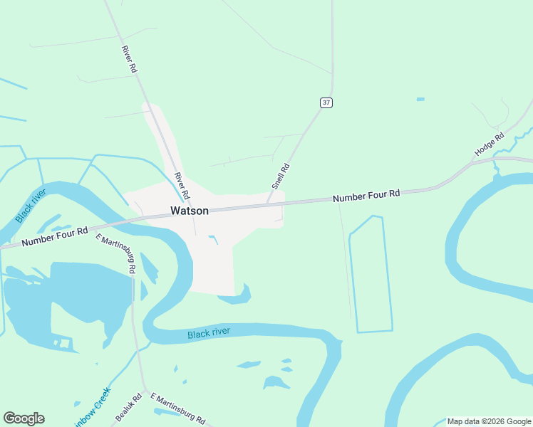 map of restaurants, bars, coffee shops, grocery stores, and more near 6372 Number Four Road in Lowville