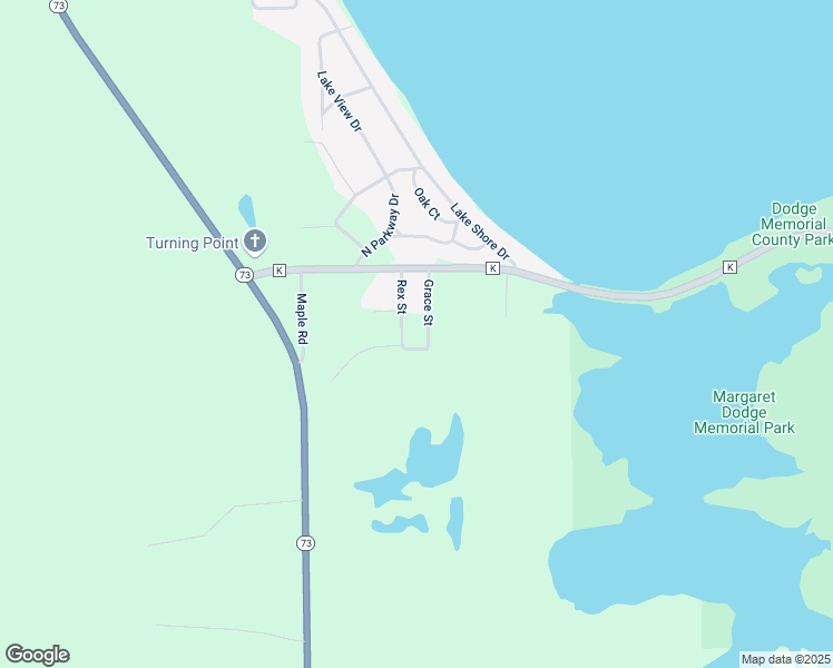 map of restaurants, bars, coffee shops, grocery stores, and more near N4051 Grace Street in Markesan