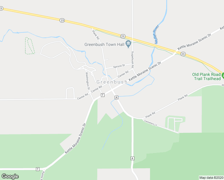 map of restaurants, bars, coffee shops, grocery stores, and more near in Greenbush