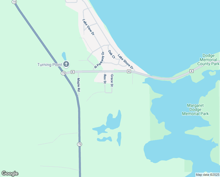 map of restaurants, bars, coffee shops, grocery stores, and more near N4051 Grace Street in Markesan