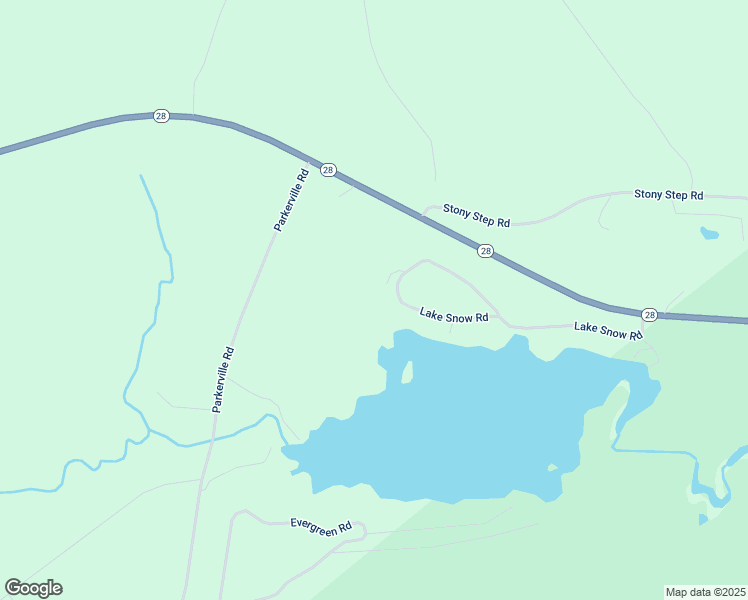 map of restaurants, bars, coffee shops, grocery stores, and more near 209 Lake Snow Road in Indian Lake