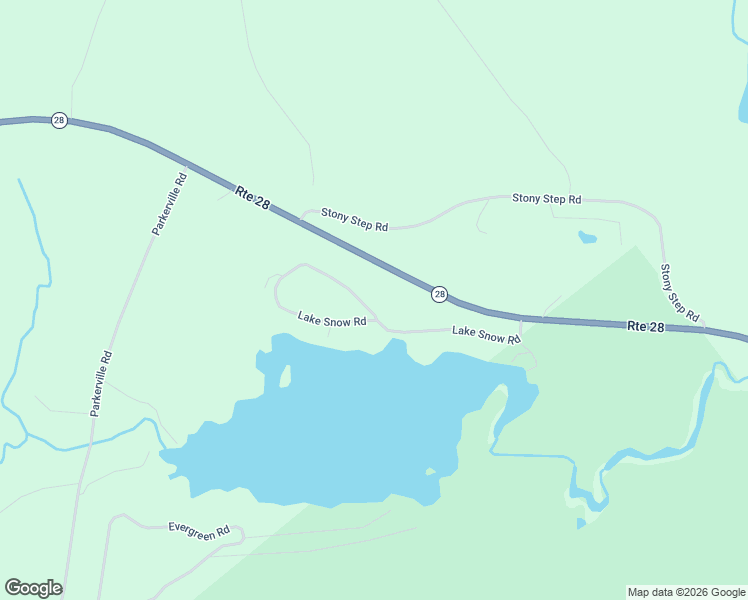 map of restaurants, bars, coffee shops, grocery stores, and more near 251 Lake Snow Road in Indian Lake