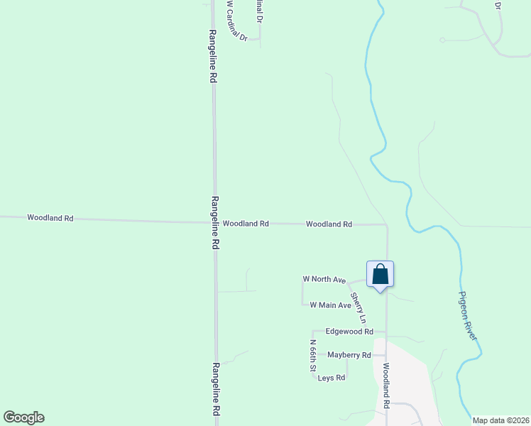 map of restaurants, bars, coffee shops, grocery stores, and more near W2031 Woodland Road in Sheboygan
