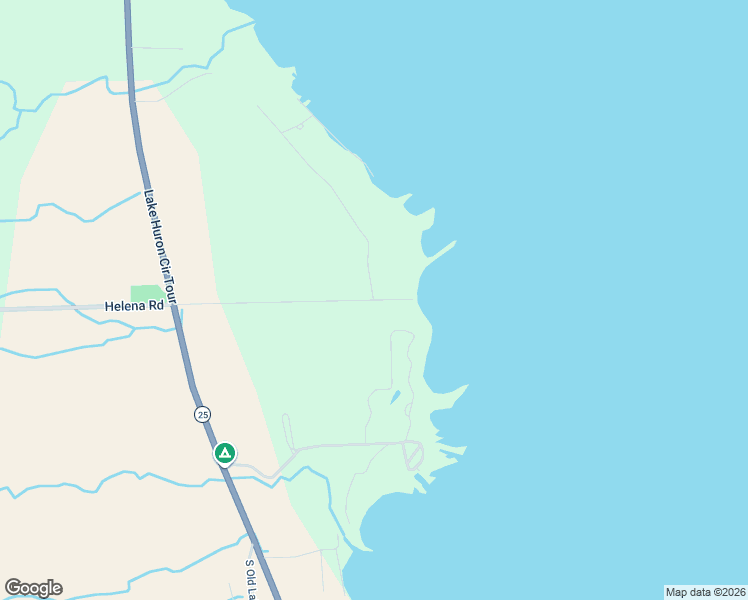 map of restaurants, bars, coffee shops, grocery stores, and more near 2231 Lakeside Drive in Harbor Beach