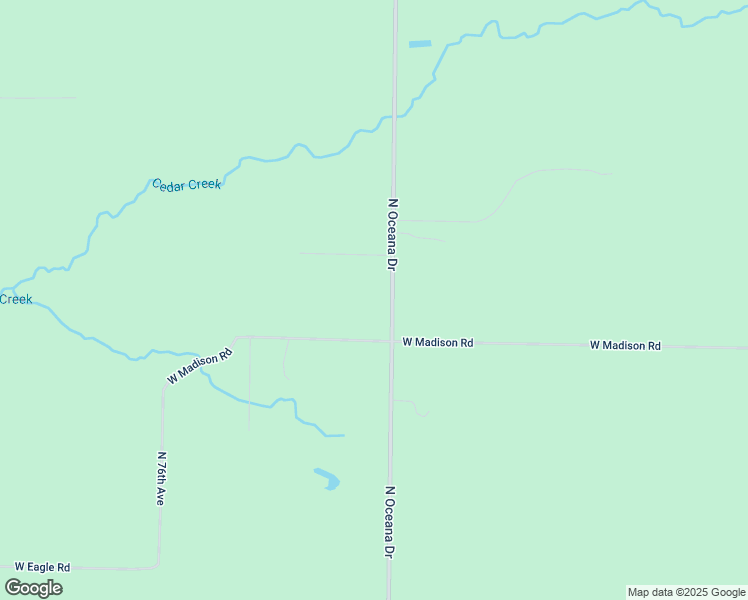 map of restaurants, bars, coffee shops, grocery stores, and more near 7313 North Oceana Drive in Hart