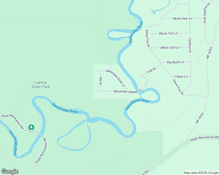map of restaurants, bars, coffee shops, grocery stores, and more near 16146 Mountain Sheep Lane in Bend