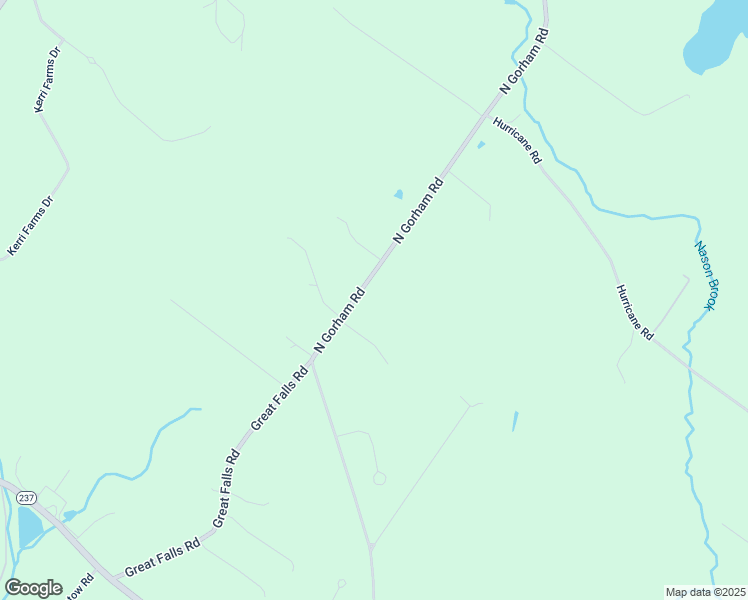 map of restaurants, bars, coffee shops, grocery stores, and more near 101 North Gorham Road in Gorham