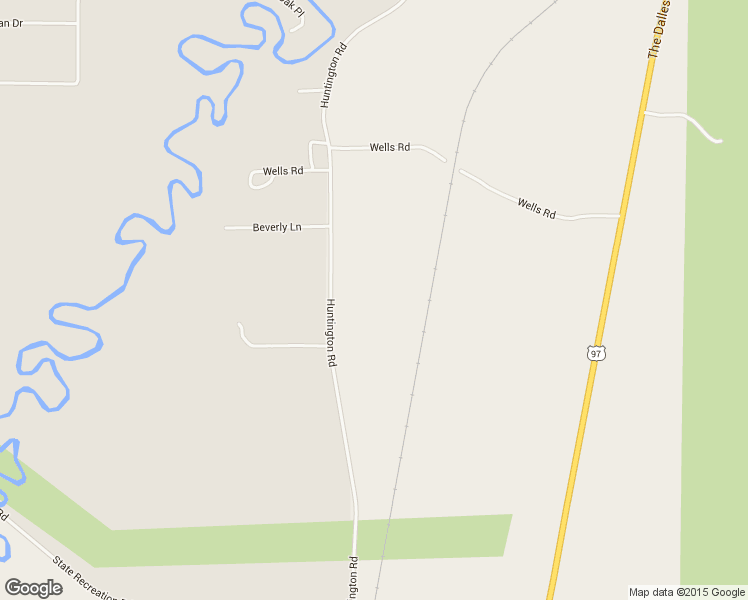 map of restaurants, bars, coffee shops, grocery stores, and more near 54440 Huntington Road in Bend