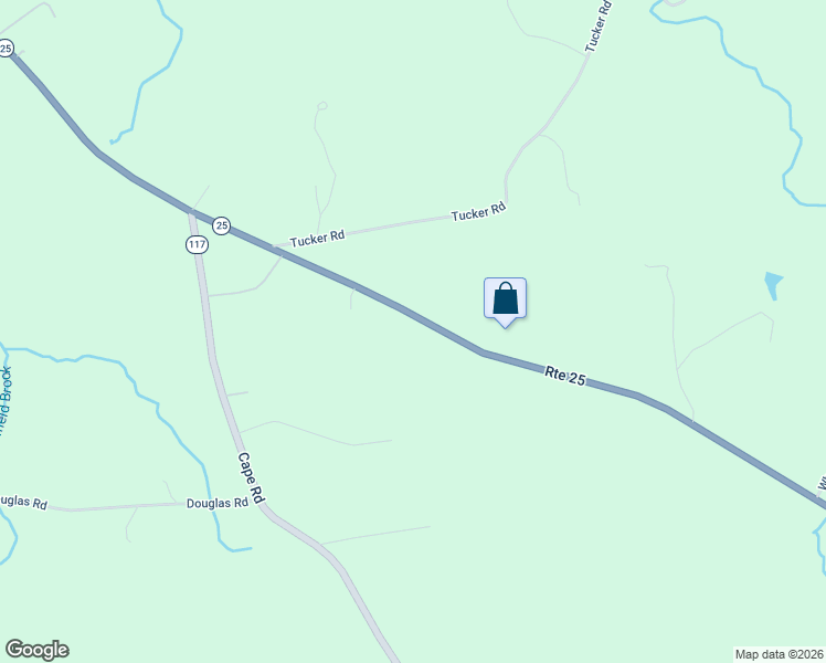 map of restaurants, bars, coffee shops, grocery stores, and more near 620 Ossipee Trail in Limington