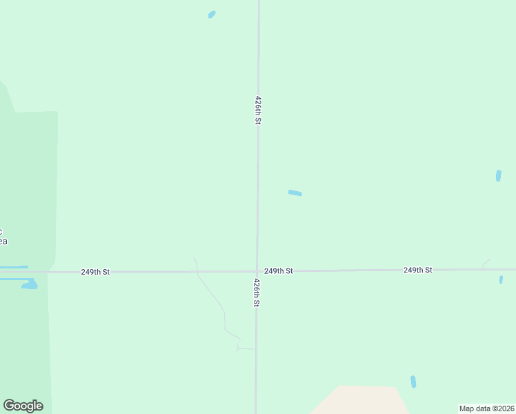 map of restaurants, bars, coffee shops, grocery stores, and more near 426th Street in Farmer