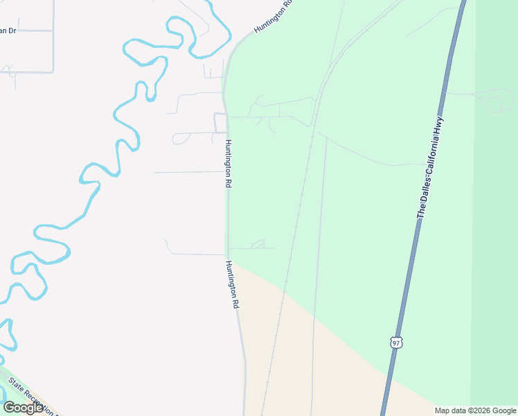 map of restaurants, bars, coffee shops, grocery stores, and more near 54440 Huntington Road in Bend