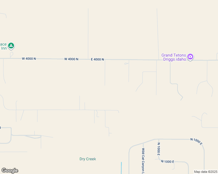 map of restaurants, bars, coffee shops, grocery stores, and more near 3791 Whitney Drive in Driggs