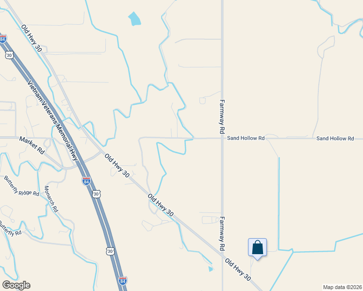 map of restaurants, bars, coffee shops, grocery stores, and more near 69 Sand Hollow Road in Caldwell