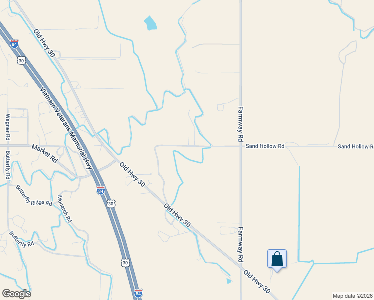 map of restaurants, bars, coffee shops, grocery stores, and more near 69 Sand Hollow Road in Caldwell