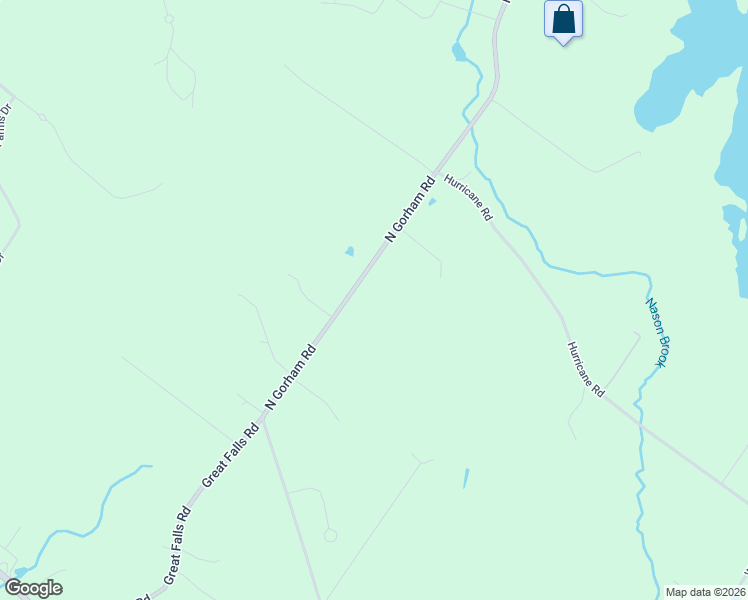 map of restaurants, bars, coffee shops, grocery stores, and more near 113 North Gorham Road in Gorham