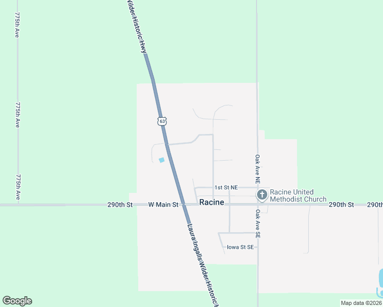 map of restaurants, bars, coffee shops, grocery stores, and more near 211 Harrison Avenue Northeast in Racine