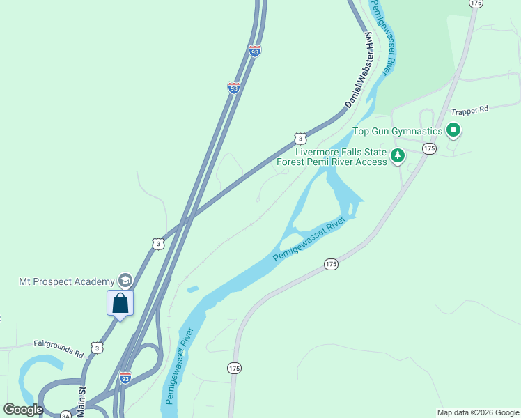 map of restaurants, bars, coffee shops, grocery stores, and more near 34 Pemi Drive in Plymouth