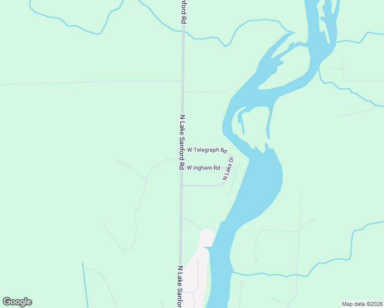 map of restaurants, bars, coffee shops, grocery stores, and more near 979 West Telegraph Road in Sanford