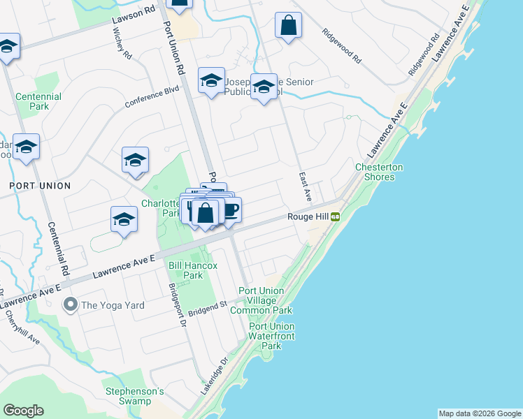 map of restaurants, bars, coffee shops, grocery stores, and more near 81 Trellanock Avenue in Toronto