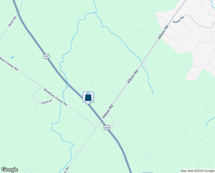 map of restaurants, bars, coffee shops, grocery stores, and more near 26 Davis Avenue in Windham