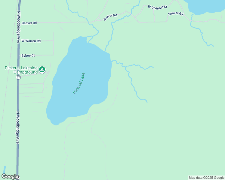 1383 Old Ferris Lane, Bitely MI Walk Score