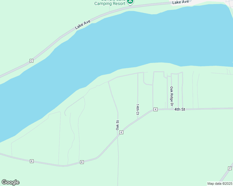 map of restaurants, bars, coffee shops, grocery stores, and more near W3712 Oak Street in Montello