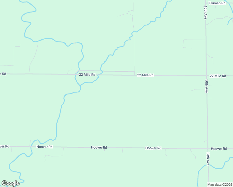 map of restaurants, bars, coffee shops, grocery stores, and more near 1561 22 Mile Road in Barryton