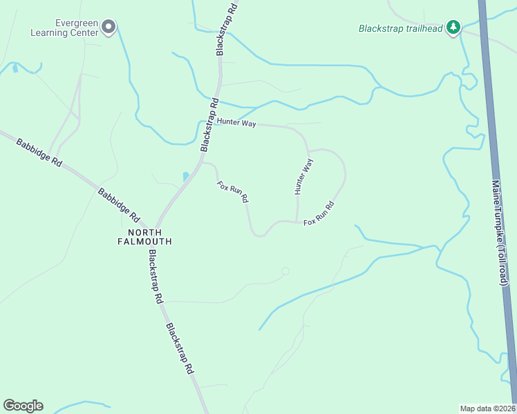 map of restaurants, bars, coffee shops, grocery stores, and more near 6 Fox Run Road in Falmouth