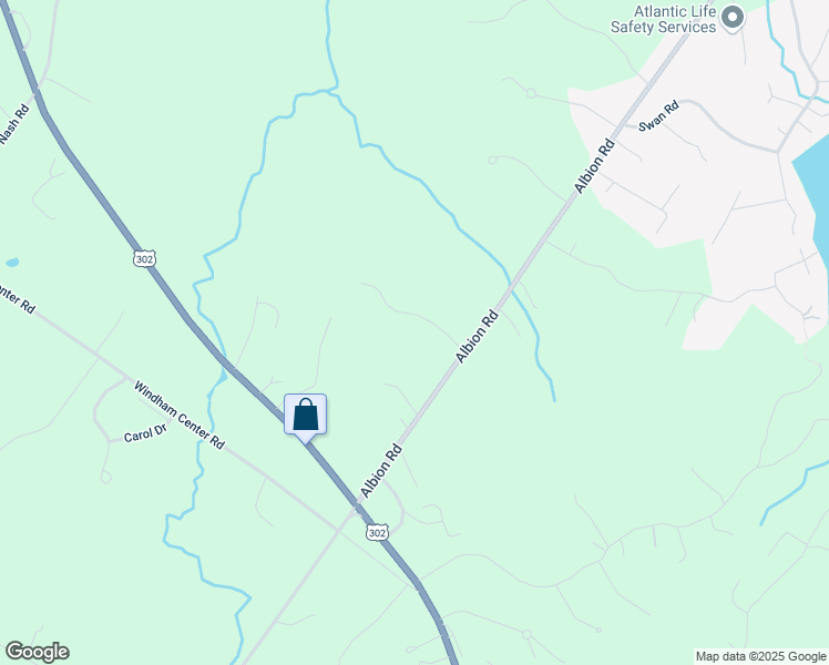 map of restaurants, bars, coffee shops, grocery stores, and more near 12 Pheasant Ridge Drive in Windham