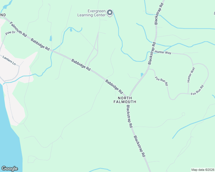 map of restaurants, bars, coffee shops, grocery stores, and more near 20 Babbidge Road in Falmouth