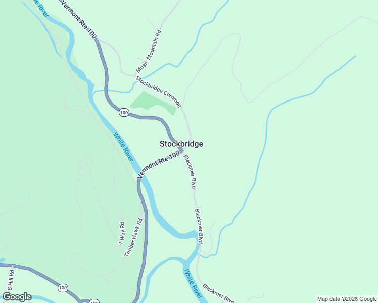 map of restaurants, bars, coffee shops, grocery stores, and more near 16 Stockbridge Common in Stockbridge