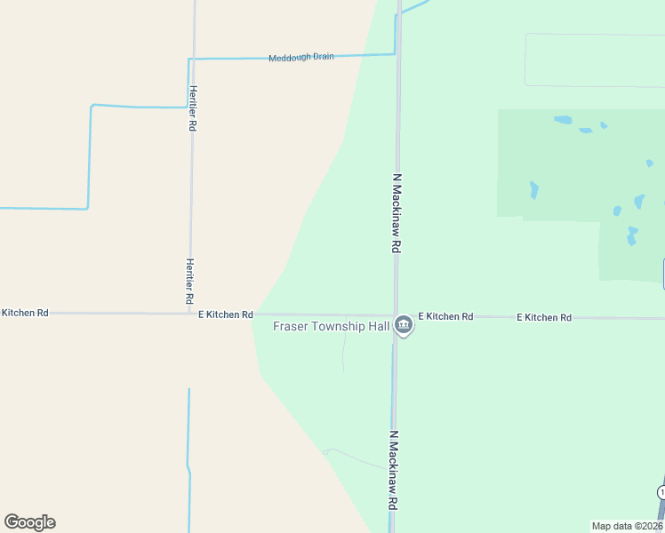 map of restaurants, bars, coffee shops, grocery stores, and more near 1421 East Kitchen Road in Pinconning