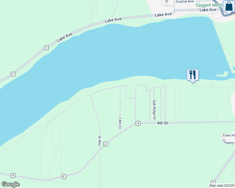 map of restaurants, bars, coffee shops, grocery stores, and more near N3951 14th Court in Montello