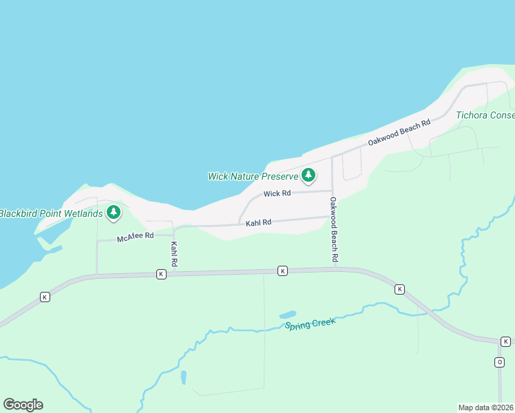 map of restaurants, bars, coffee shops, grocery stores, and more near W2879 Wick Road in Markesan