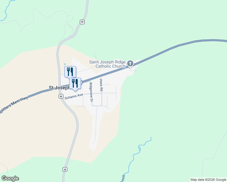 map of restaurants, bars, coffee shops, grocery stores, and more near N1754 Elizabeth Way in La Crosse