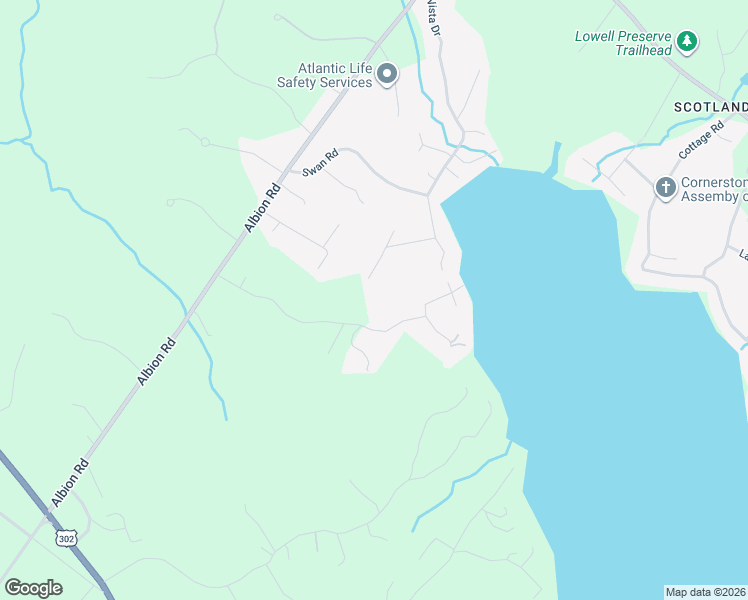 map of restaurants, bars, coffee shops, grocery stores, and more near 4 Hague Road in Windham