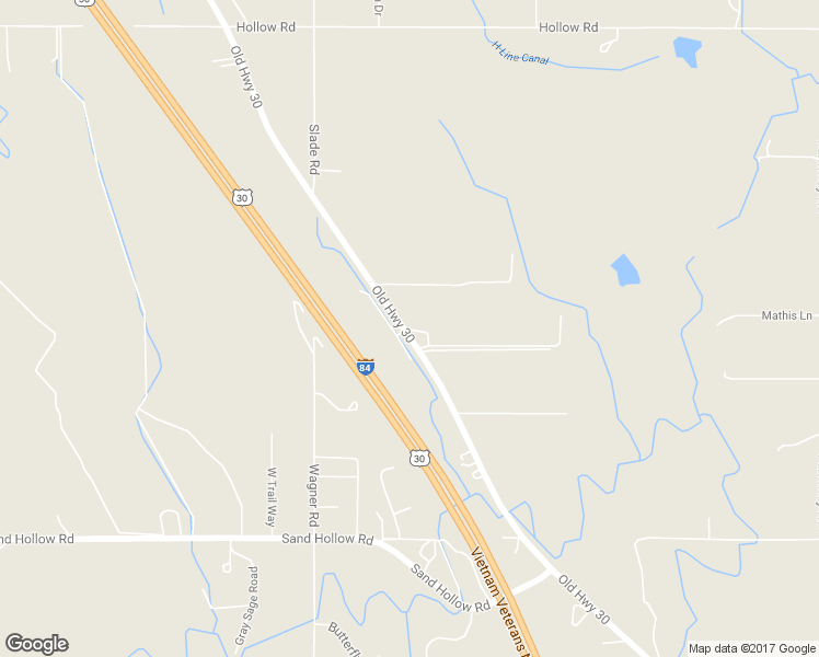 map of restaurants, bars, coffee shops, grocery stores, and more near 28656 Old Highway 30 in Caldwell