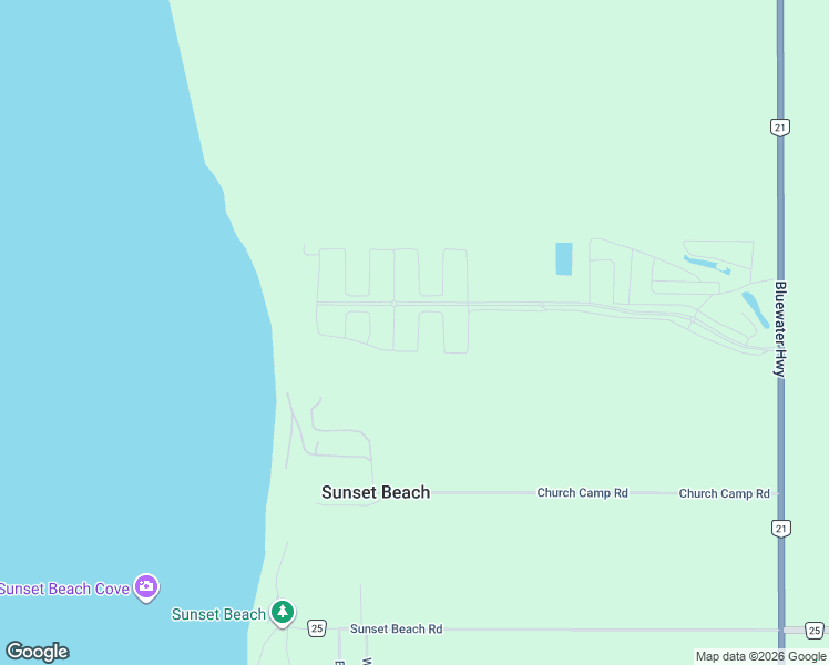 map of restaurants, bars, coffee shops, grocery stores, and more near 80 Lake Breeze Drive in Huron County