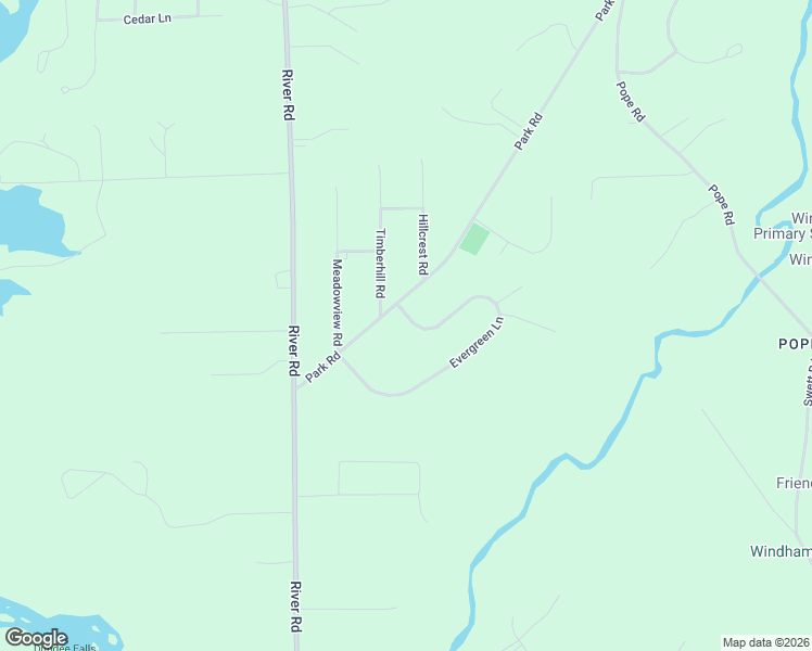 map of restaurants, bars, coffee shops, grocery stores, and more near 17 Evergreen Lane in Windham