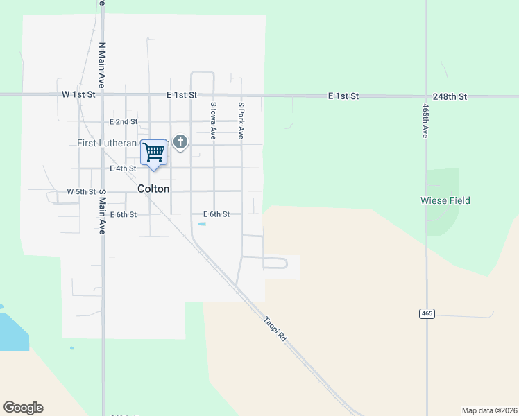 map of restaurants, bars, coffee shops, grocery stores, and more near 708 East 6th Street in Colton