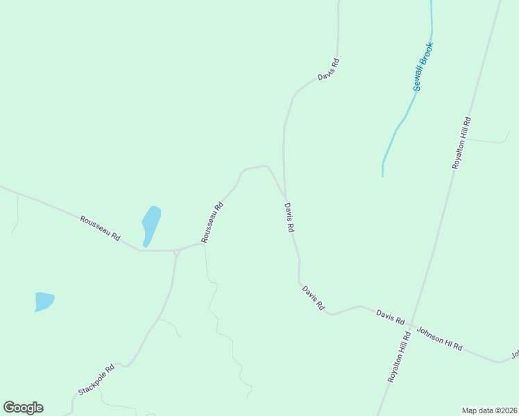 map of restaurants, bars, coffee shops, grocery stores, and more near 133 Rousseau Road in Royalton