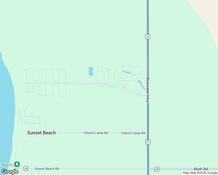 map of restaurants, bars, coffee shops, grocery stores, and more near 246 Lake Breeze Drive in Huron County
