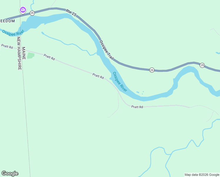 map of restaurants, bars, coffee shops, grocery stores, and more near 172 Pratt Road in Parsonsfield