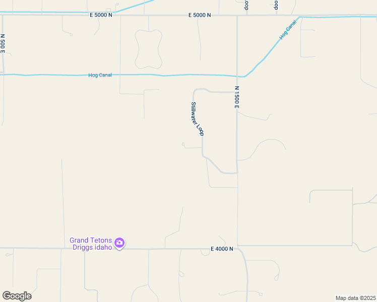 map of restaurants, bars, coffee shops, grocery stores, and more near 1180 Stillwater Loop in Tetonia