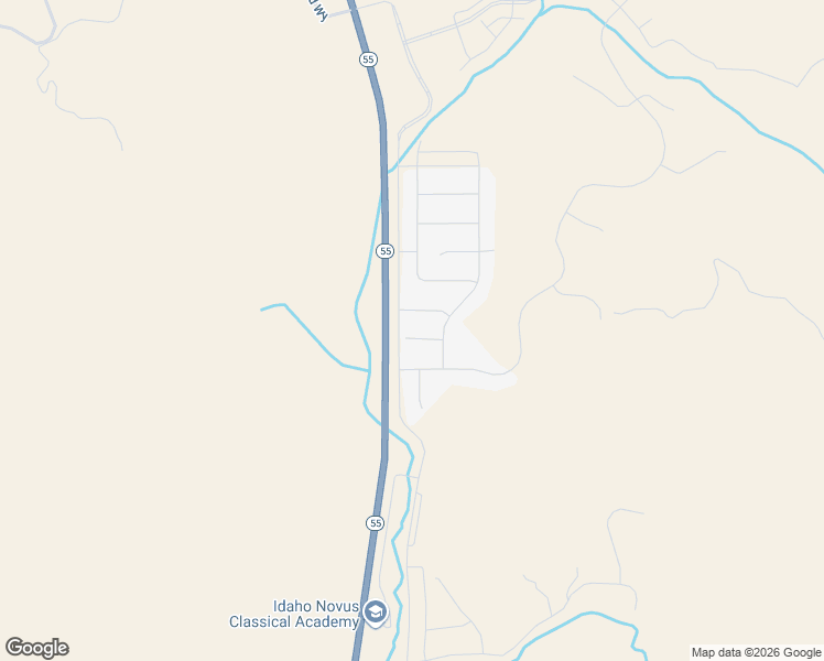 map of restaurants, bars, coffee shops, grocery stores, and more near 5740 West Night Sky Court in Garden City